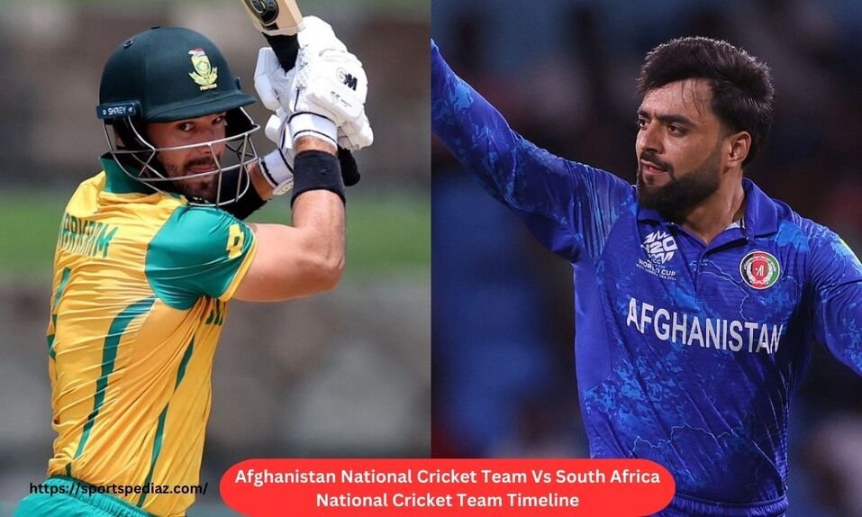 Afghanistan National Cricket Team Vs South Africa National Cricket Team Timeline