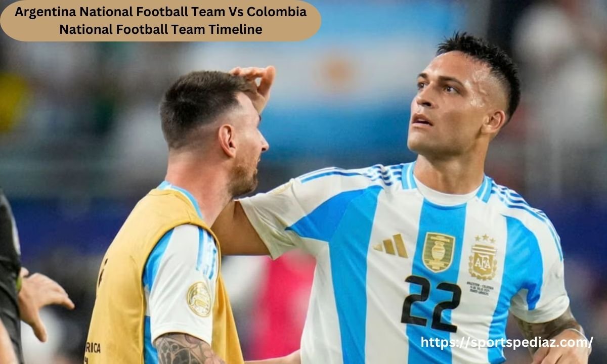 Argentina National Football Team Vs Colombia National Football Team Timeline