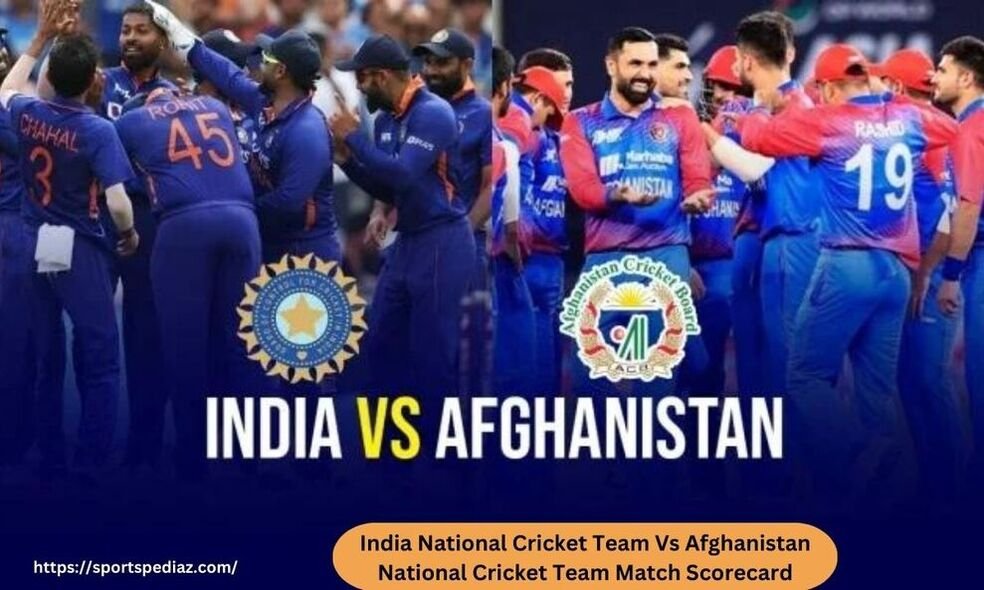 India National Cricket Team Vs Afghanistan National Cricket Team Match Scorecard