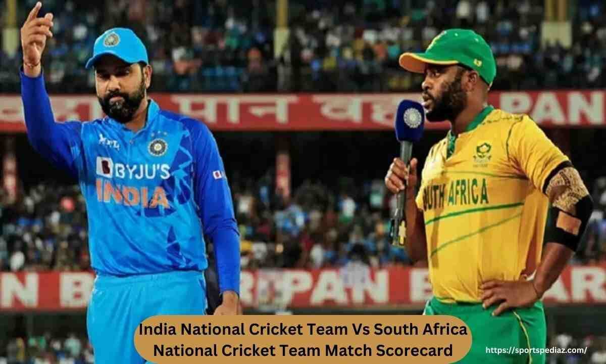 India National Cricket Team Vs South Africa National Cricket Team Match Scorecard