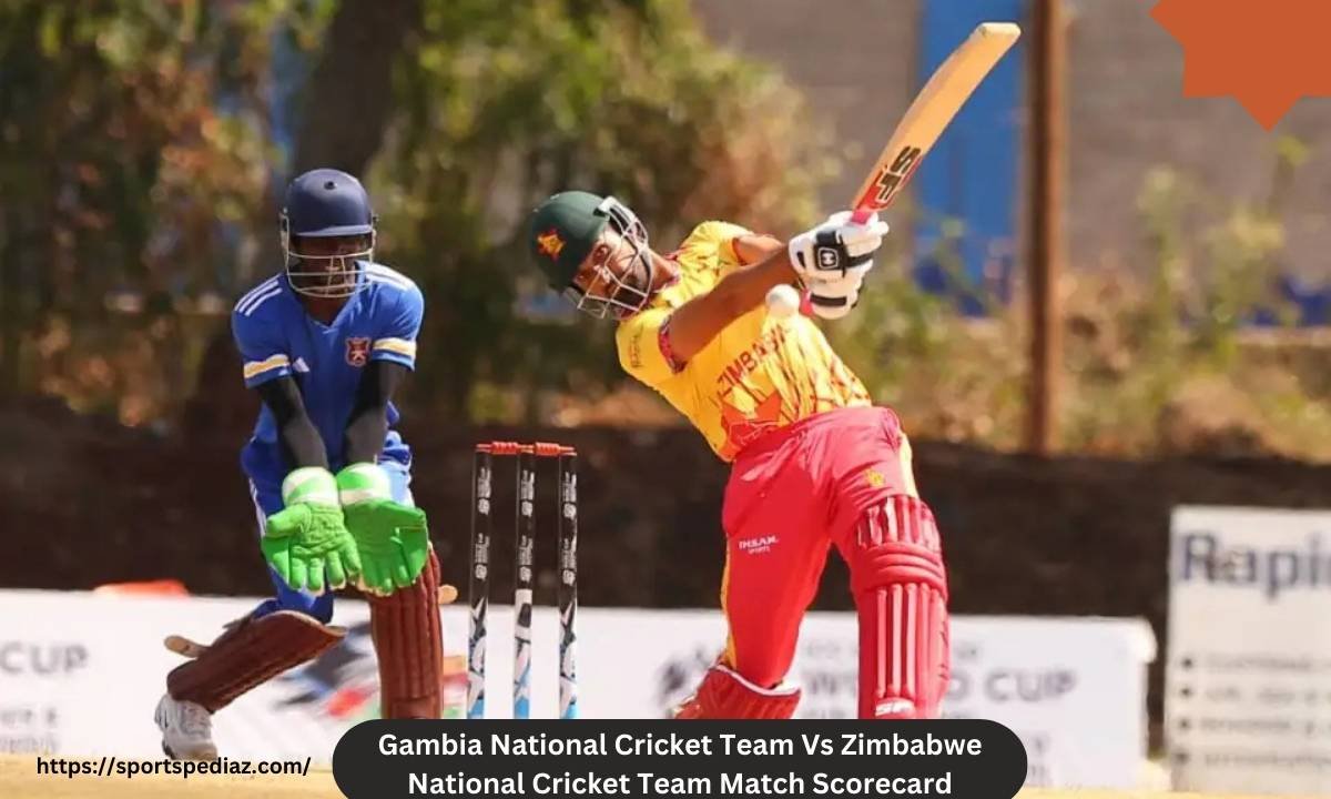 Gambia National Cricket Team Vs Zimbabwe National Cricket Team Match Scorecard