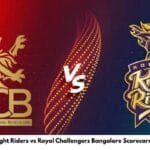 Kolkata Knight Riders vs Royal Challengers Bangalore Scorecard, Highlights