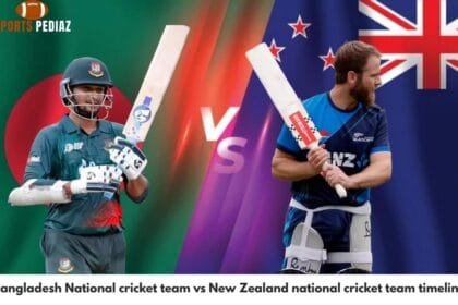 Bangladesh National cricket team vs New Zealand national cricket team timeline