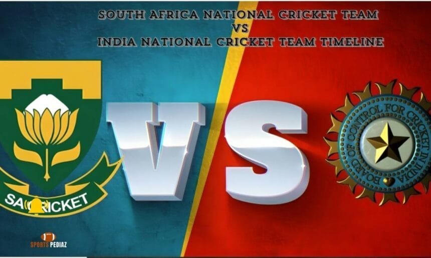 India National Cricket Team vs South Africa National Cricket Team Timeline