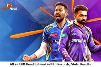 MI vs KKR Head to Head