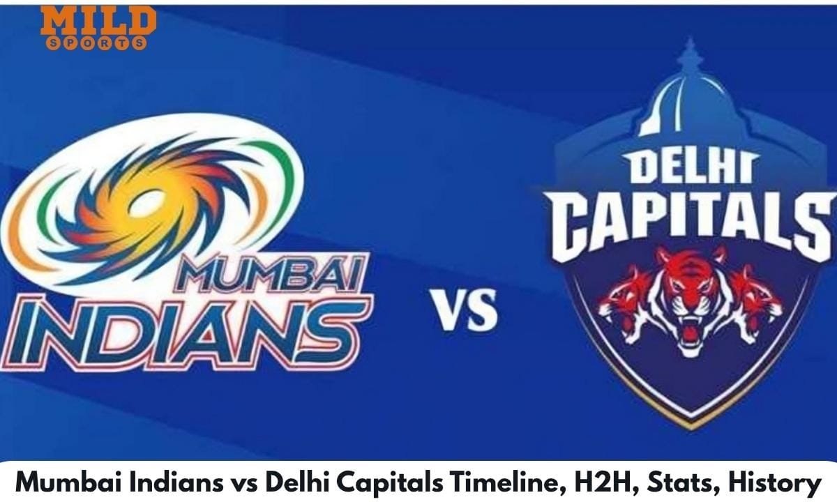 Mumbai Indians vs Delhi Capitals Timeline