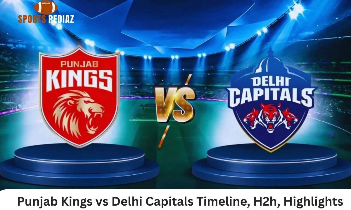 Punjab Kings vs Delhi Capitals Timeline