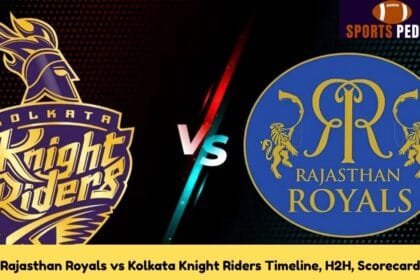 Rajasthan Royals vs Kolkata Knight Riders Timeline