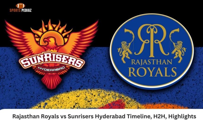 Rajasthan Royals vs Sunrisers Hyderabad Timeline