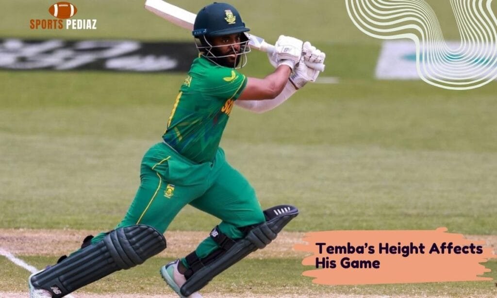 Temba’s height affects his game